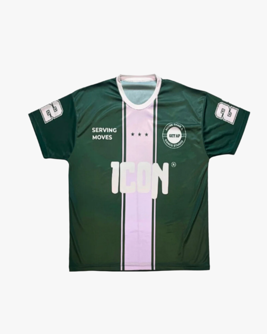 Jersey in long line with ICON symbol