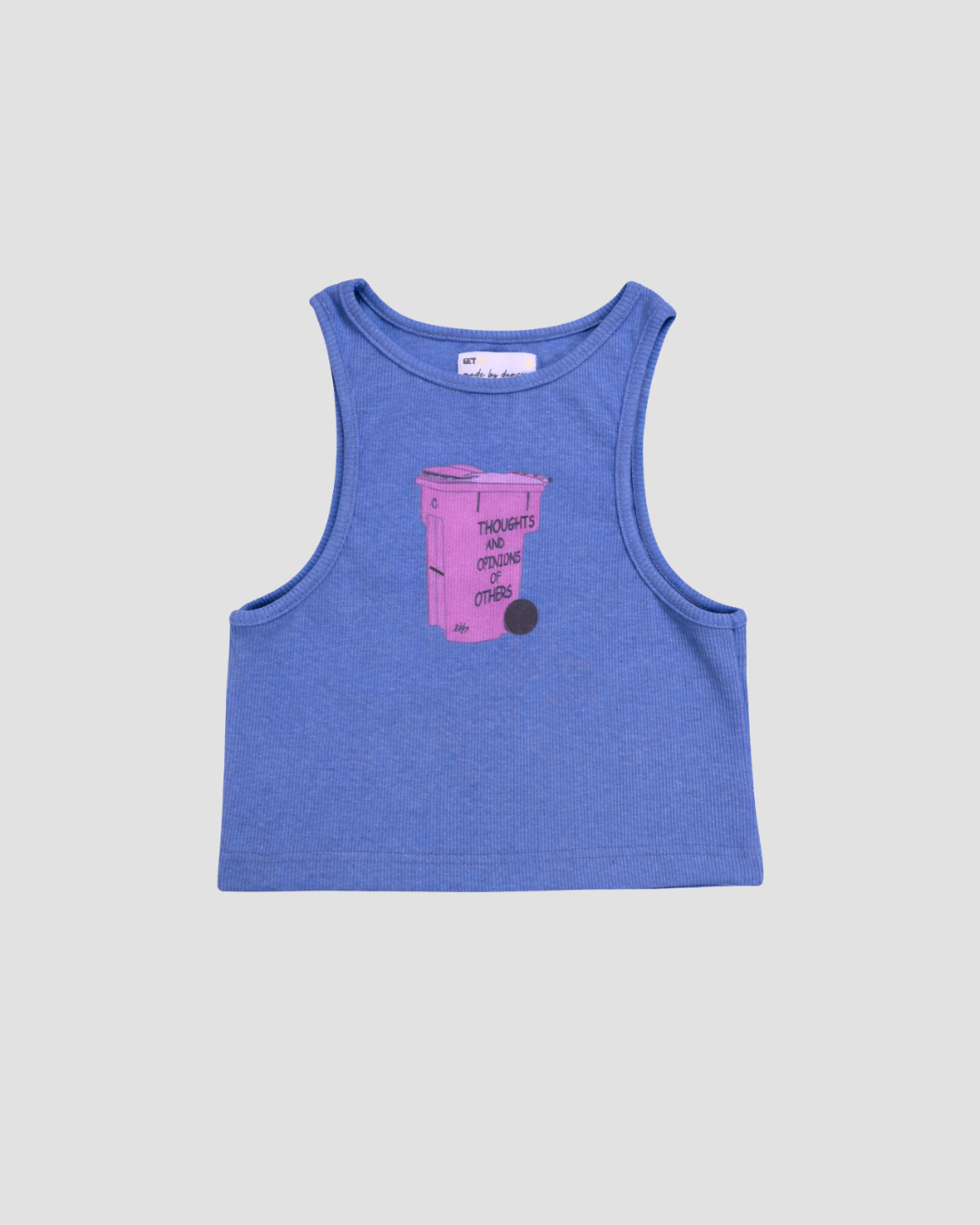 TRASH Crop-top Collab with Pins Clothing - GET AP Shop