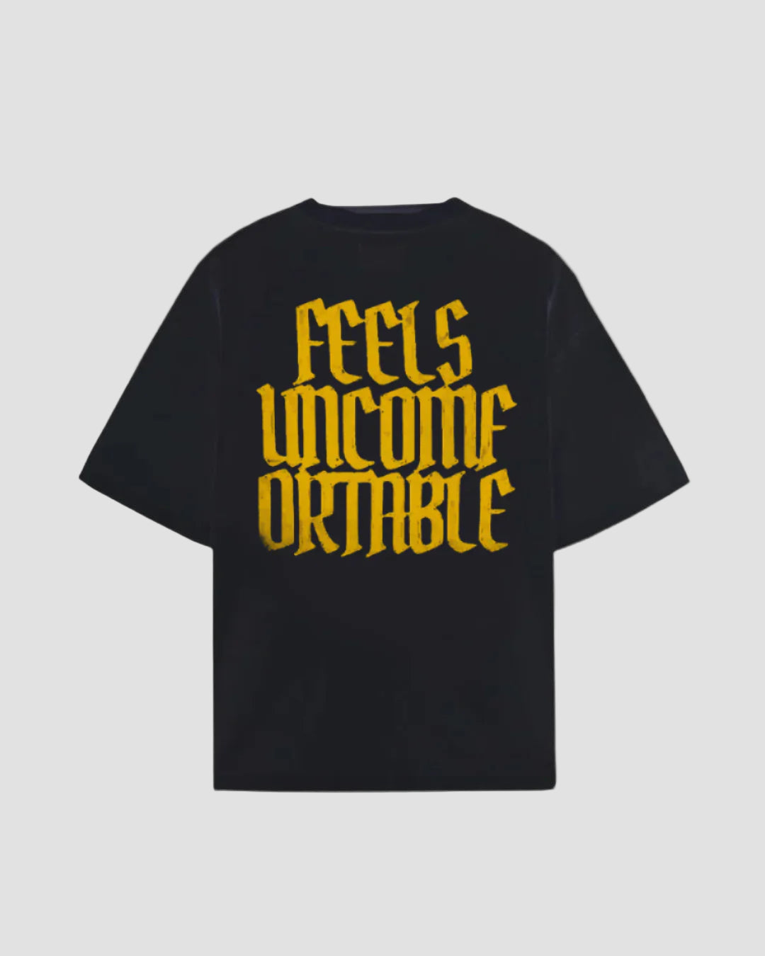 Black t-shirt with dreams design